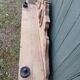 Étagère ancienne en bois sculpté