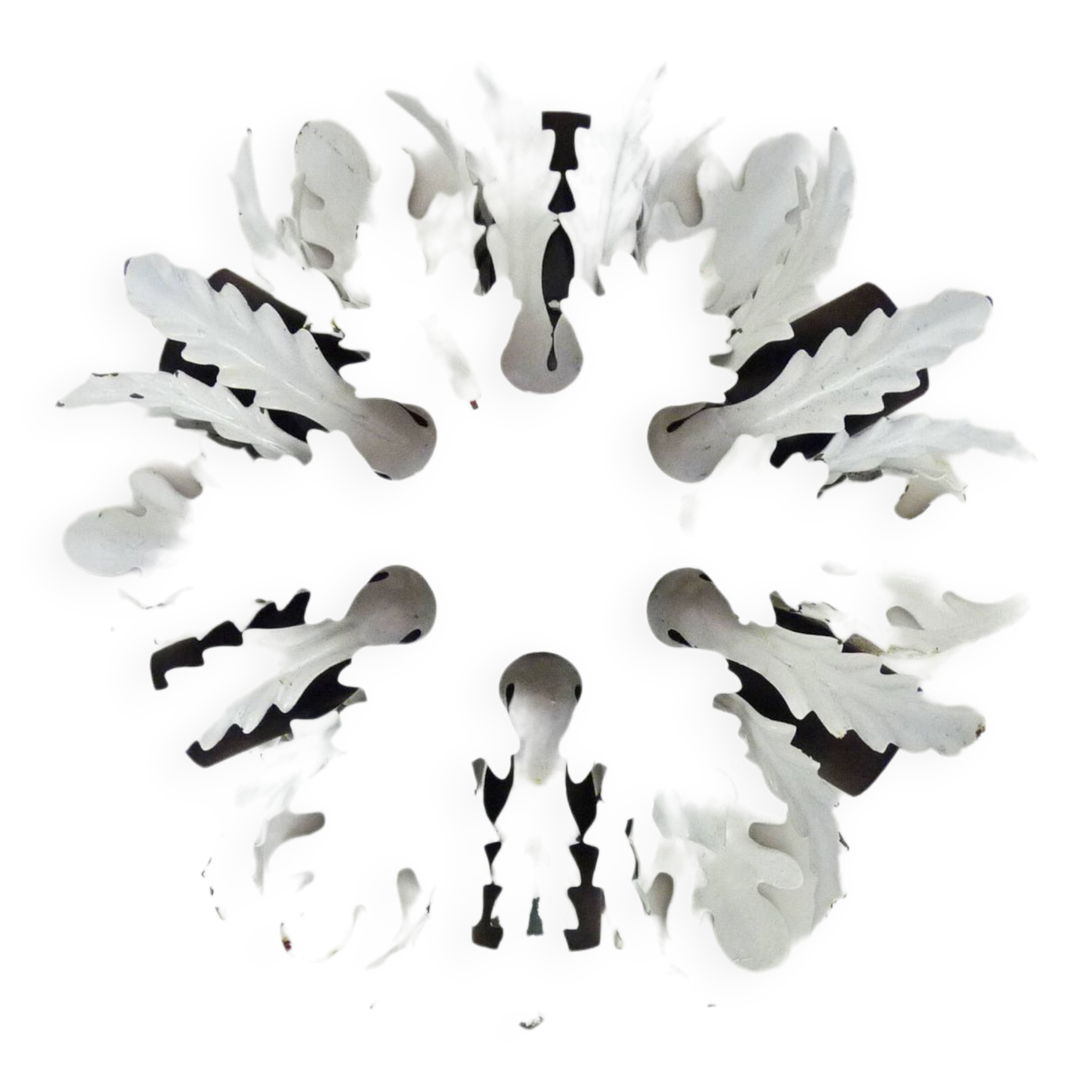 Banci Firenze wall or ceiling light with 6 lights, Italy, 1950s