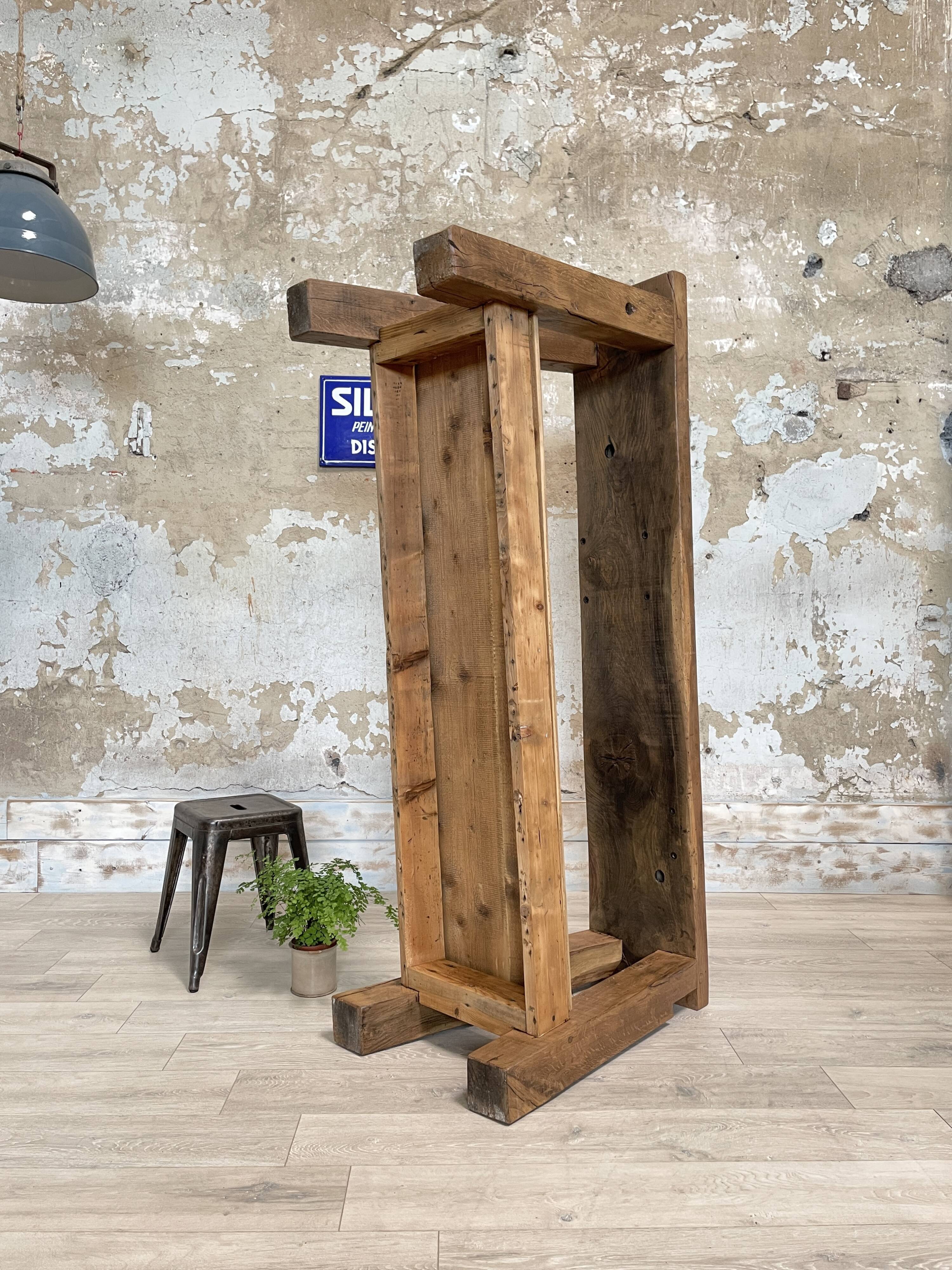 Workshop workbench in solid oak