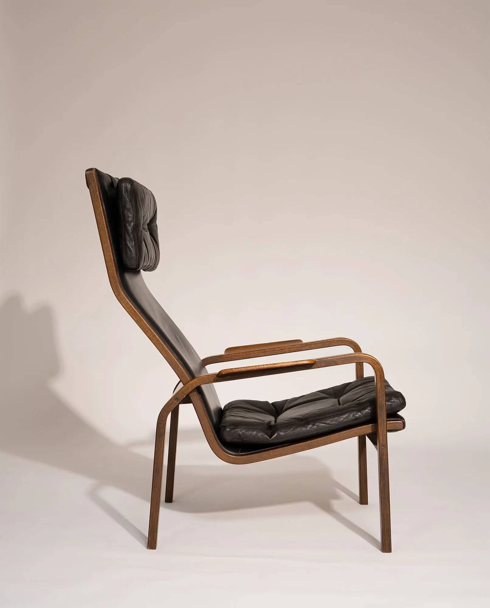 Yngve Ekström armchairs for Swedese, 1970s