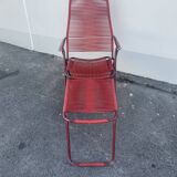 Scoubidou chaise longue 50s