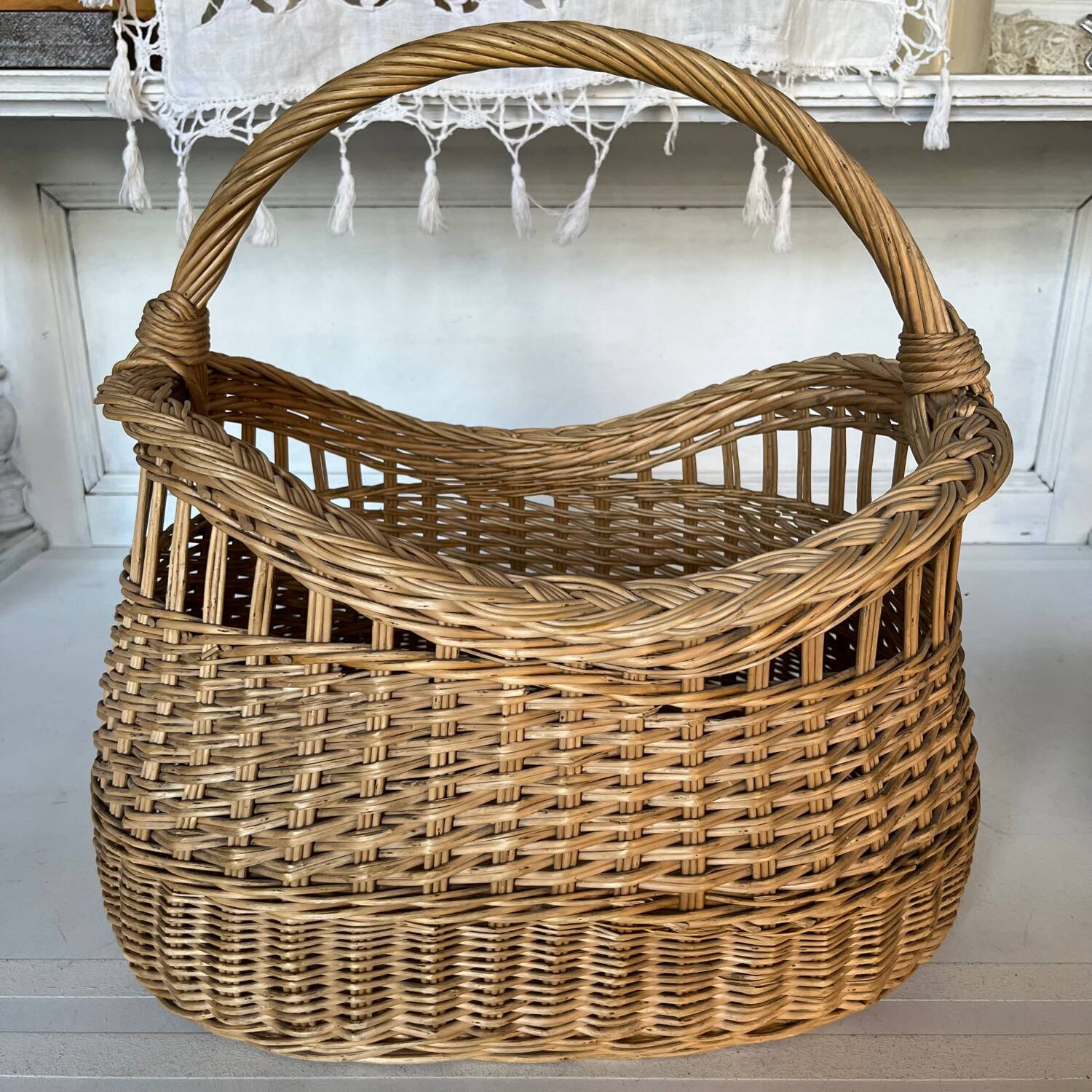 Large vintage basket