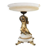 Large bronze and onyx catchall from French Algeria, late 19th century.