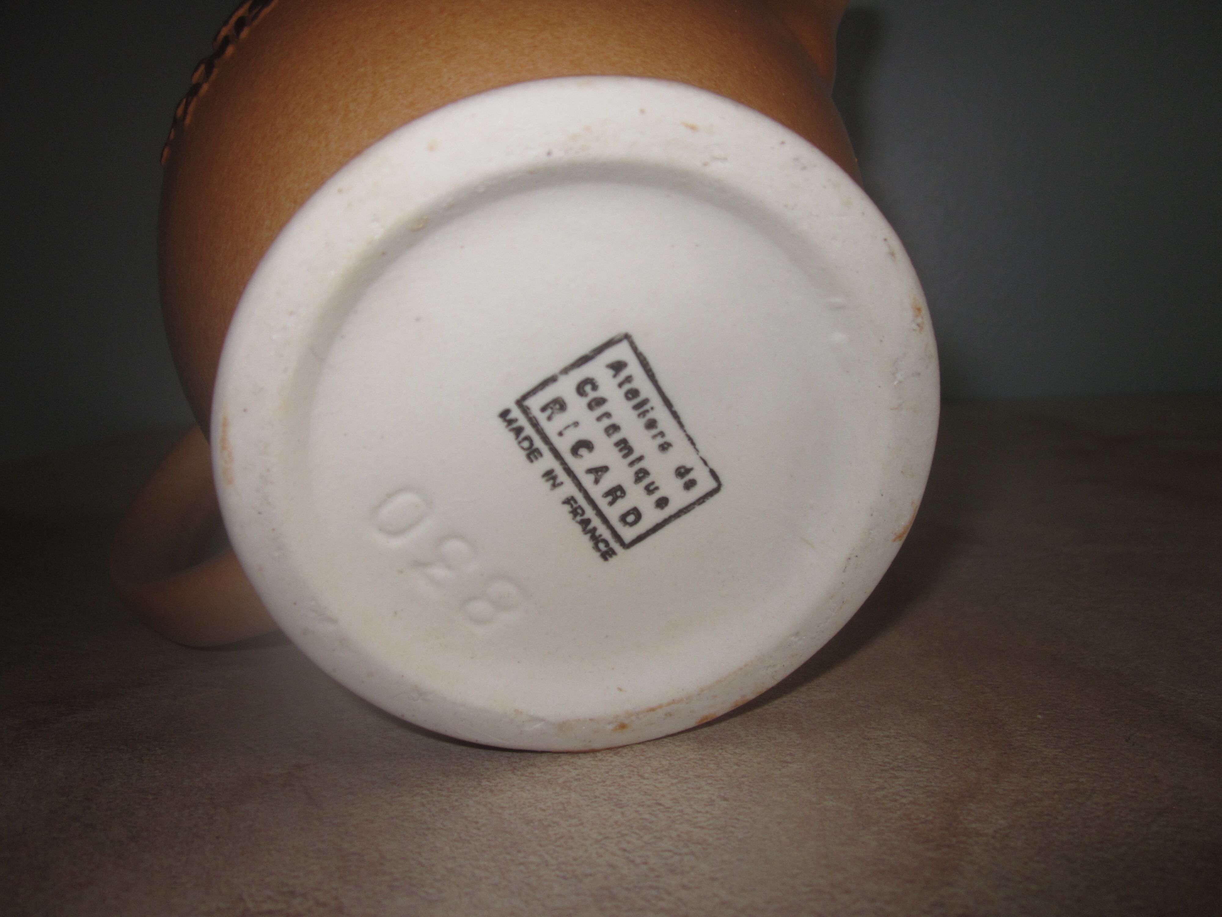 Pichet ricard anisette n° 830 1 litre