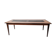 Coffee table in rosewood and black slate of Danish design, 1960s