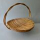 Rattan fruit basket 70s