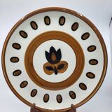 Boch la Louvière Kimono plate set Belgium 1970 (Set of 7)