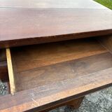 Restoration period console in walnut circa 1800