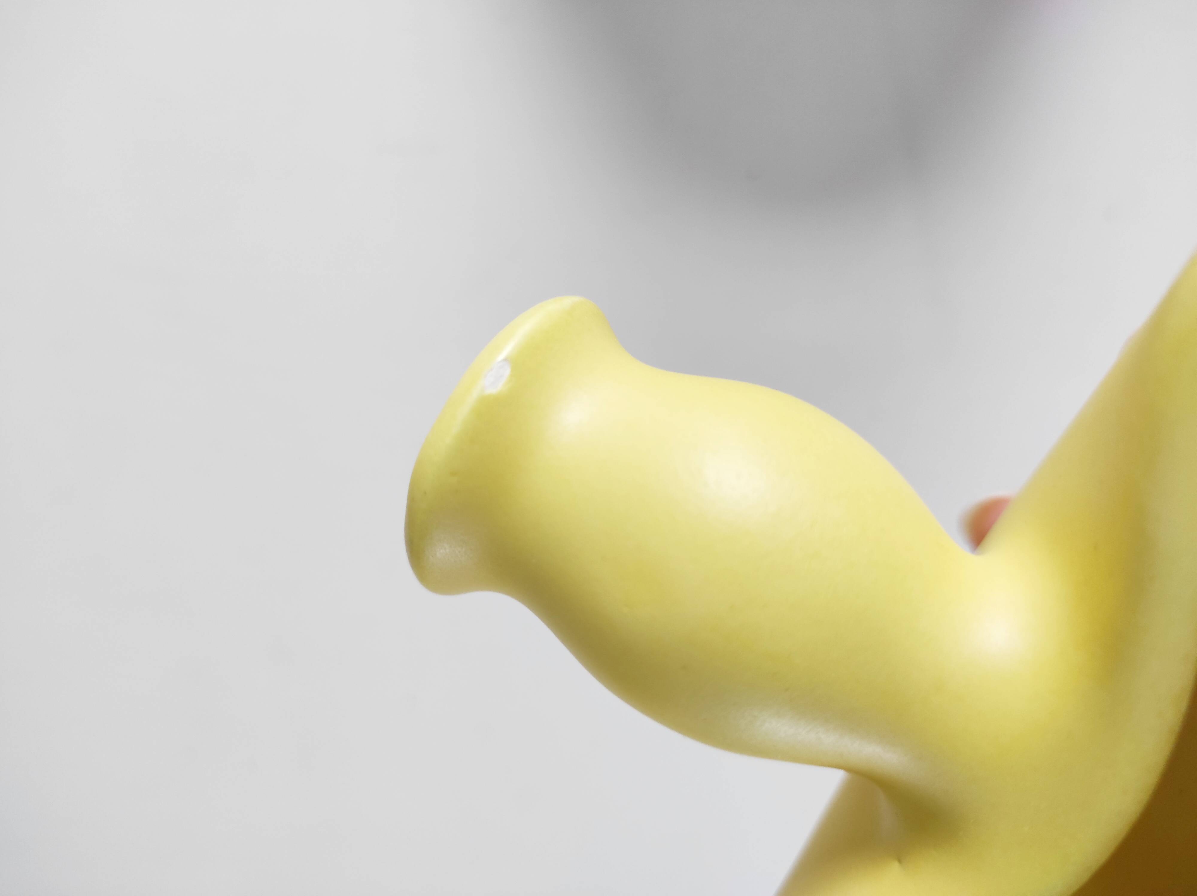 Two yellow ceramic dishes