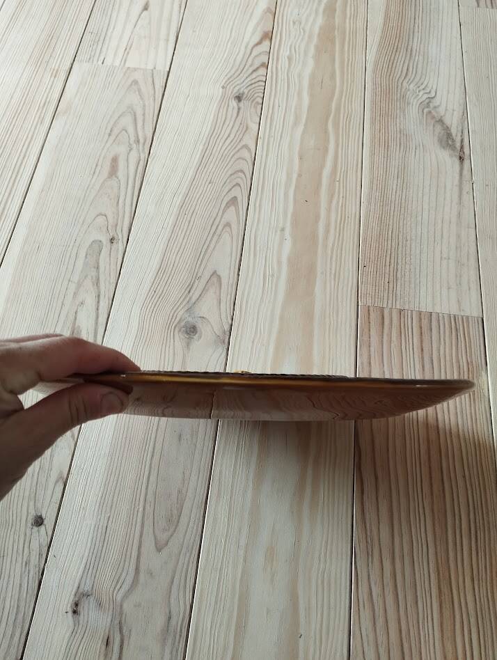 large earthenware dish for oysters or scallops