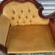 Vintage telephone furniture bench and tablet with 1 drawer
