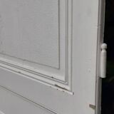 Porte de communication h221,5xl90cm ancienne panneautée, moulurée, intérieure