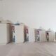 Series of 6 Sarreguemines spice jars