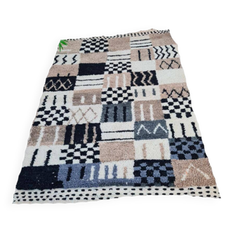 Handmade wool Berber rug 150 X 100 CM