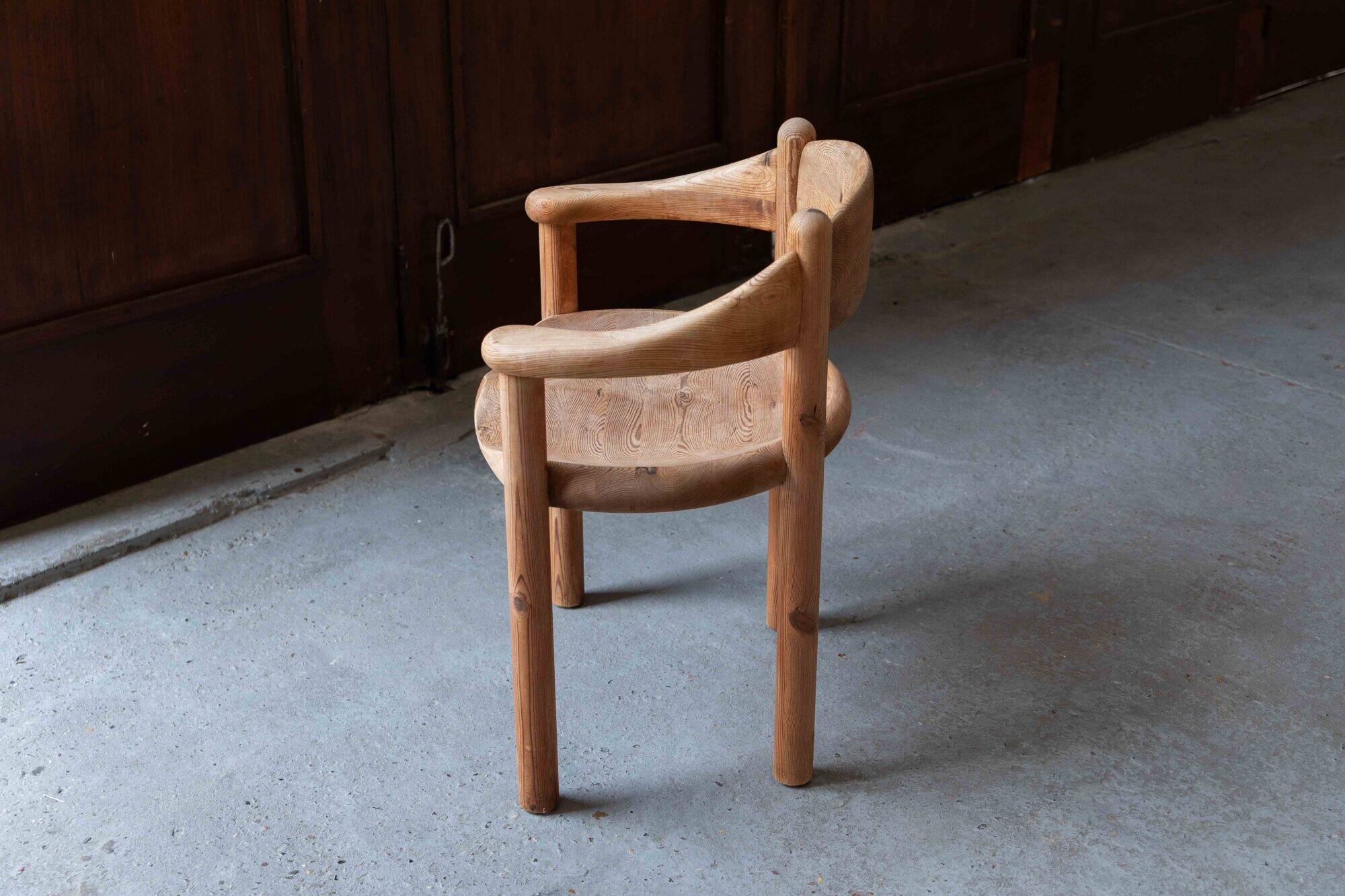 Set of 3 dining chairs by Rainer Daumiller