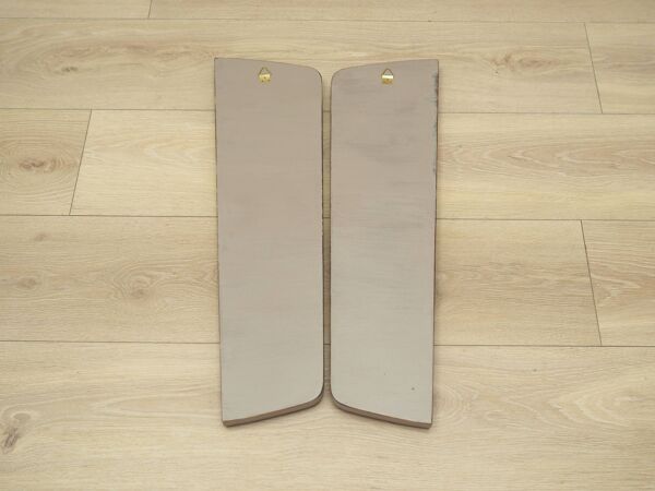 Ensemble de deux miroirs, design danois, années 1960, production : Danemark