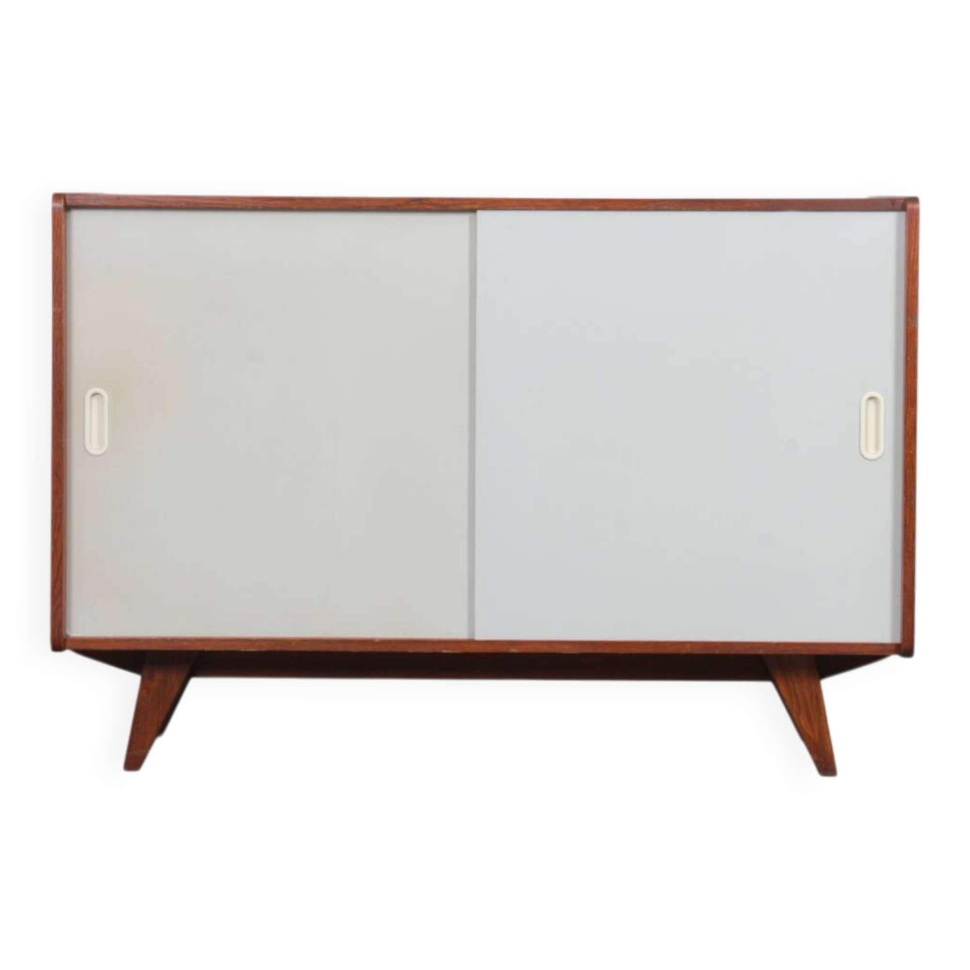 Oak chest of drawers, model U-452 by Jiri Jiroutek, 1960