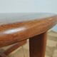 Niels Bach teak coffee table, Denmark 1970s