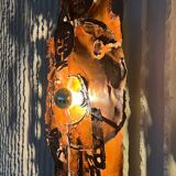 Set of raw expressive wall sconces by Francesco Pasinato