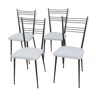 Four chairs by Colette Gueden, retaped 1950