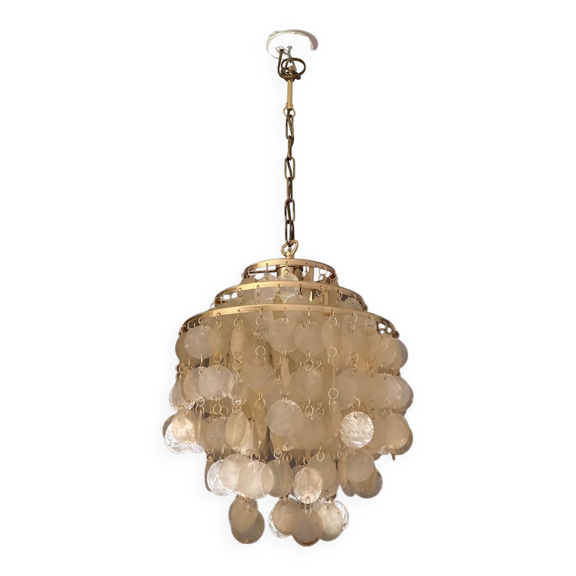 Suspension tamples of mother-of-pearl.1970.