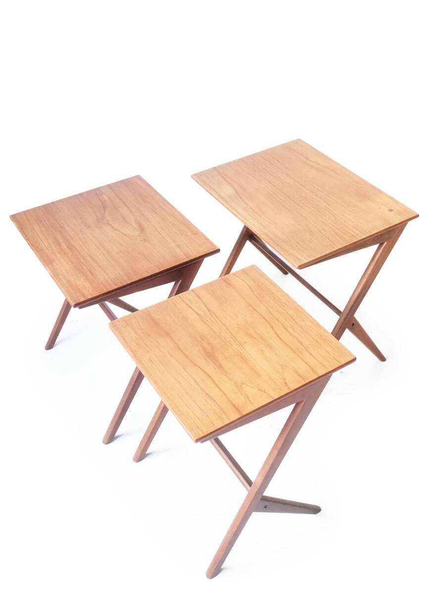 Ensemble de tables d'appoint par Bengt Ruda - Nordiska Kompaniet Suède