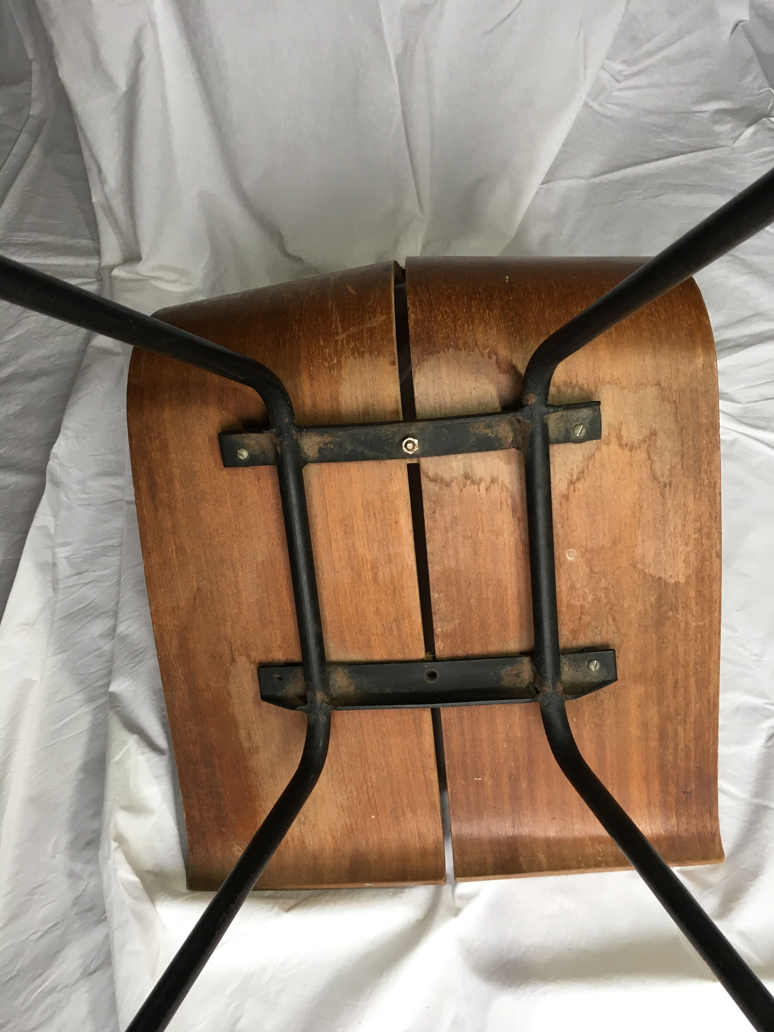 Set of 4 GA chairs, Hans Belleman, 50's