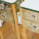 Lot 2 side mirrors tables venetians 50s