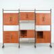 Italian teak wall unit - 1960s
