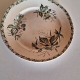 Badonviller earthenware plate