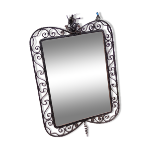 miroir en fer forgé