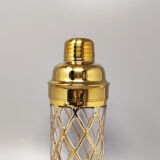 2000s cocktail shaker with 4 glasses by Altuzarra. Made in Usa