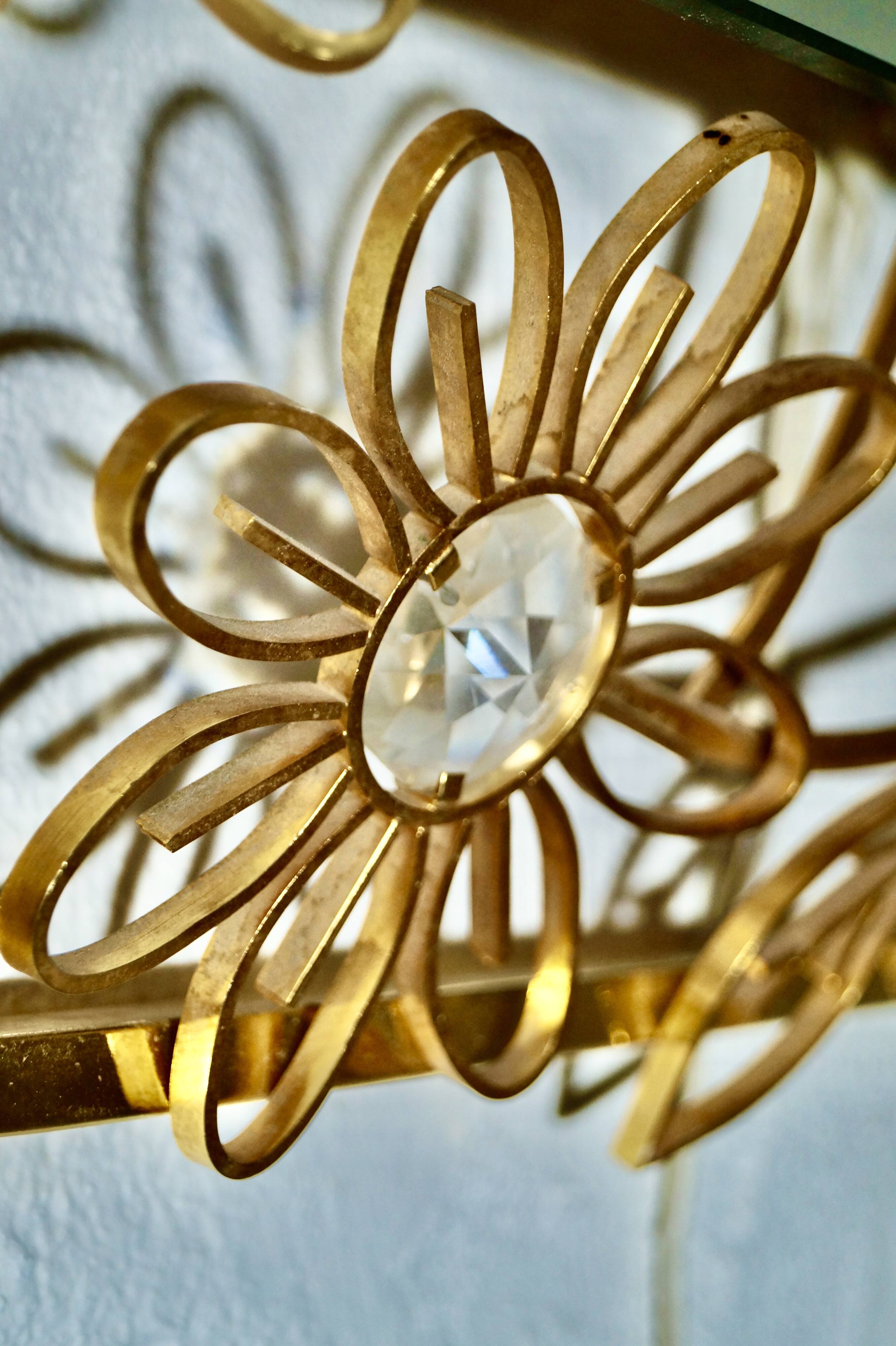 Mirror by Palwa, illuminated, 70s