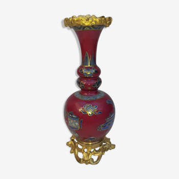 Vase XIX siècle en porcelaine