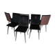 6 chairs 50s/60s restored