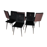 Chaises années 50-60 restaurées