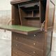 Secrétaire à abbatant bureau art-déco mid-century vintage 1950