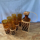 Service verres et carafe