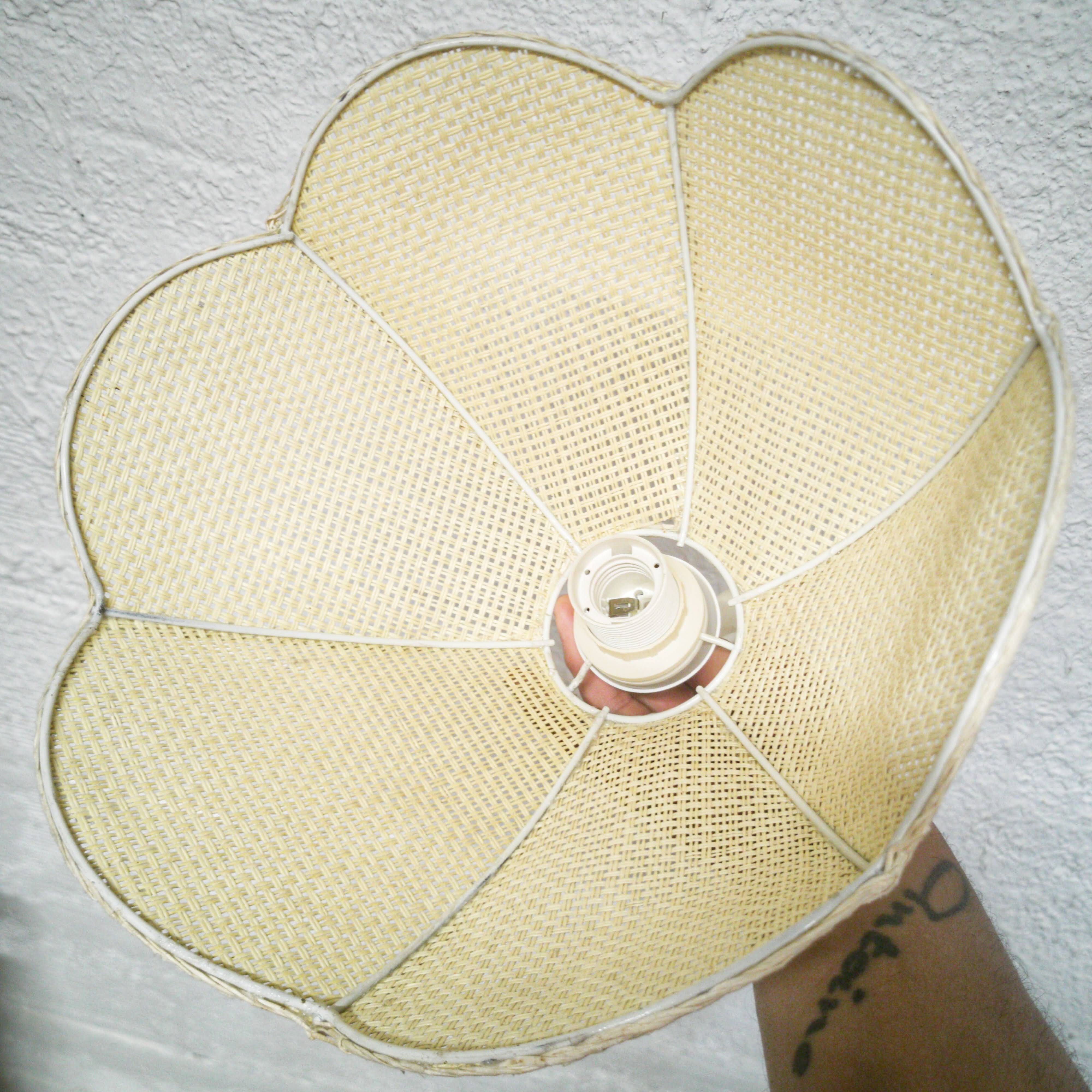 Suspension fleur vintage