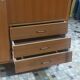 Wardrobe cabinet secretary wardrobe scandinavian teak Vintage