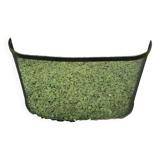 Curved chimney fire screen