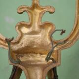 Paire d'appliques en bronze deux bras Lucien Gau