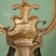 Pair of two-arm bronze sconces Lucien Gau