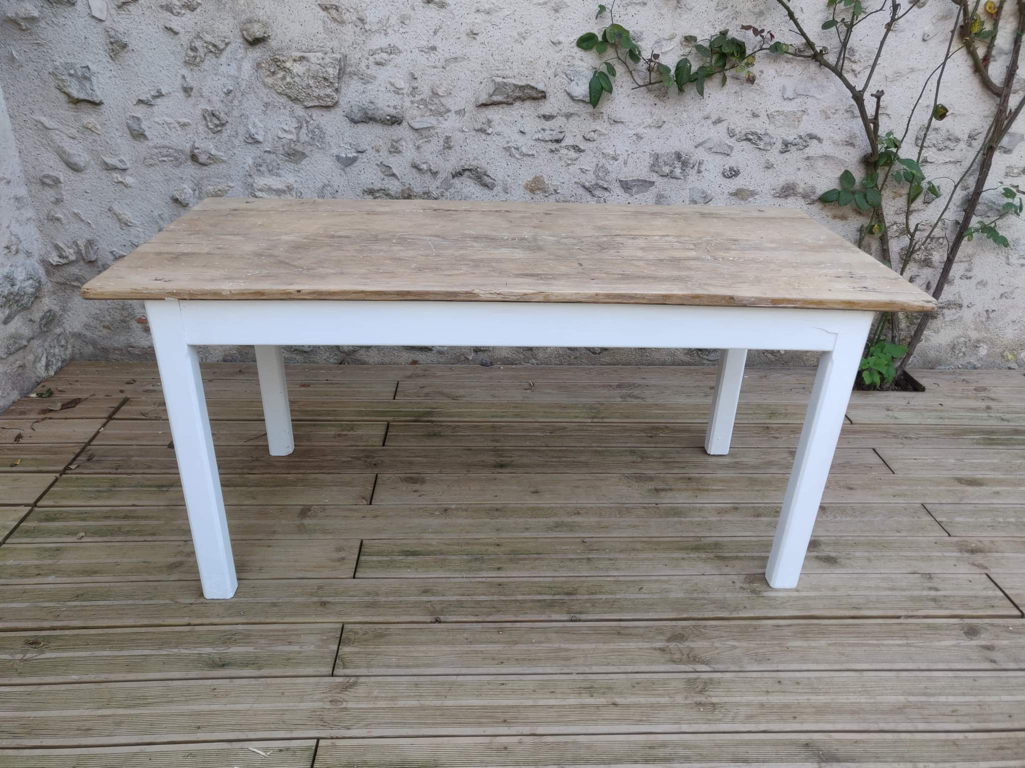 Old farmhouse table