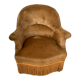 Fauteuil crapaud vintage