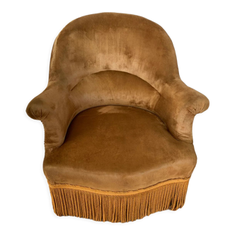Fauteuil crapaud vintage