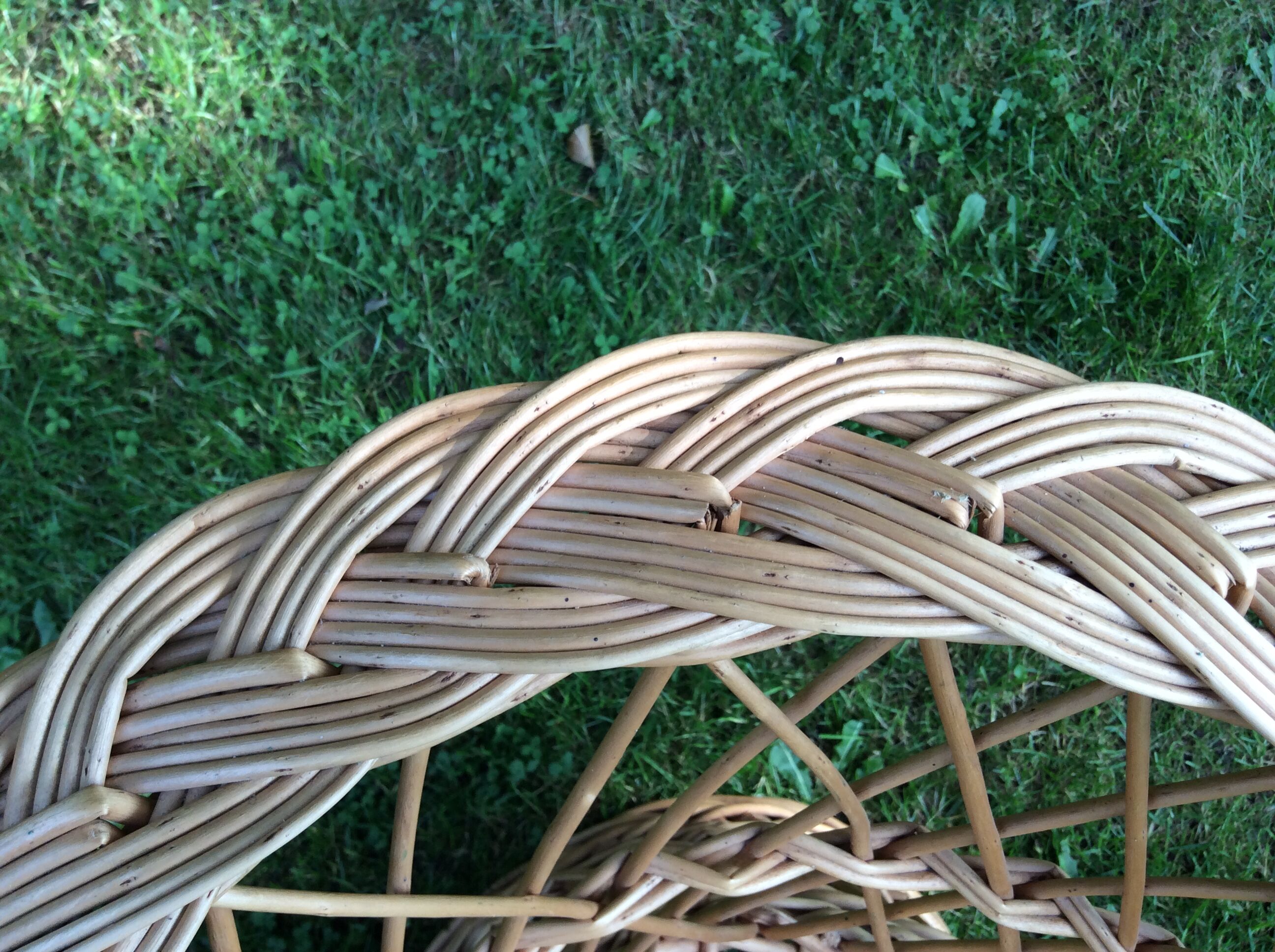 Children's wicker chair