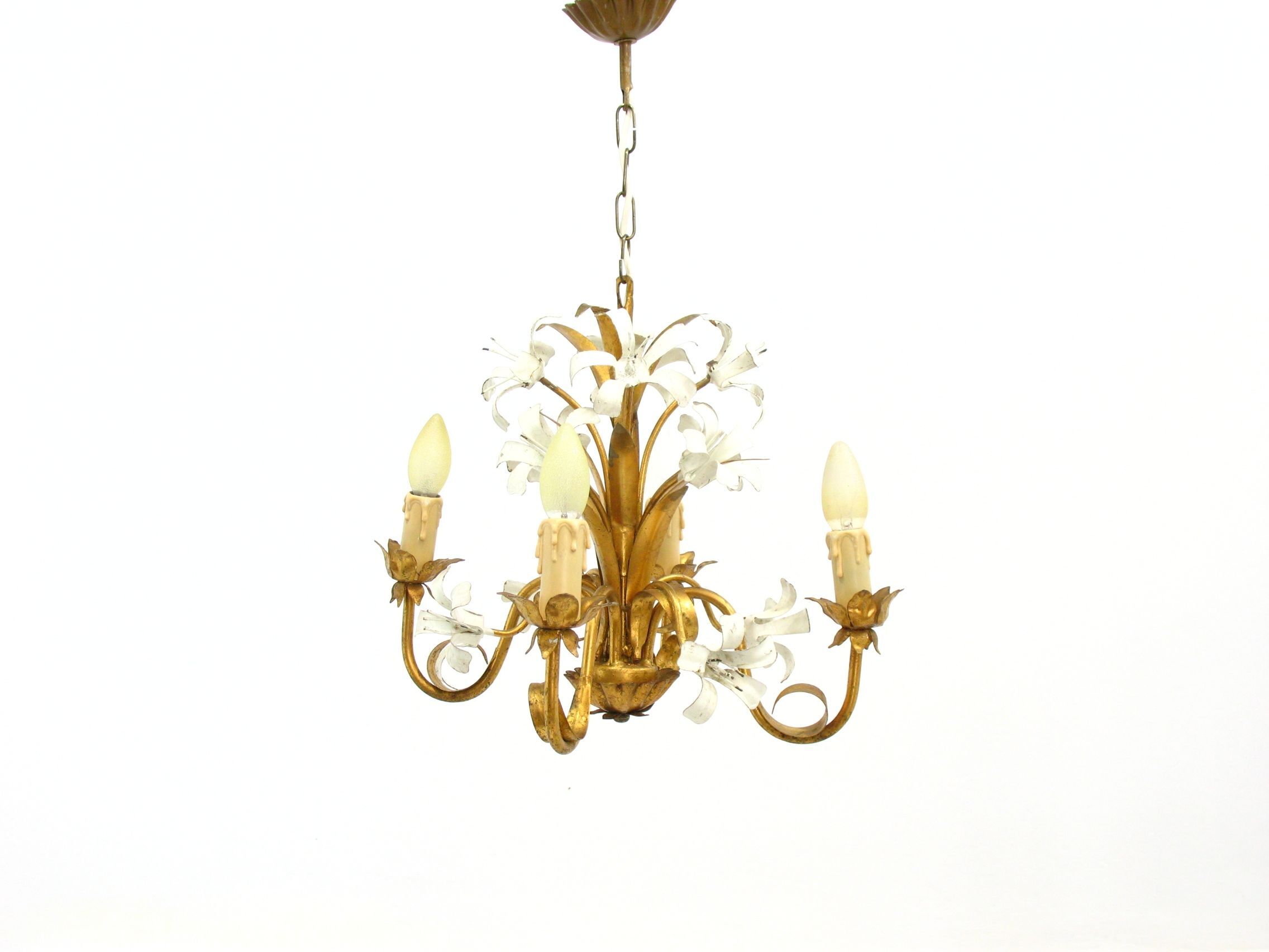 Lustre fleuri, Allemagne, années 70