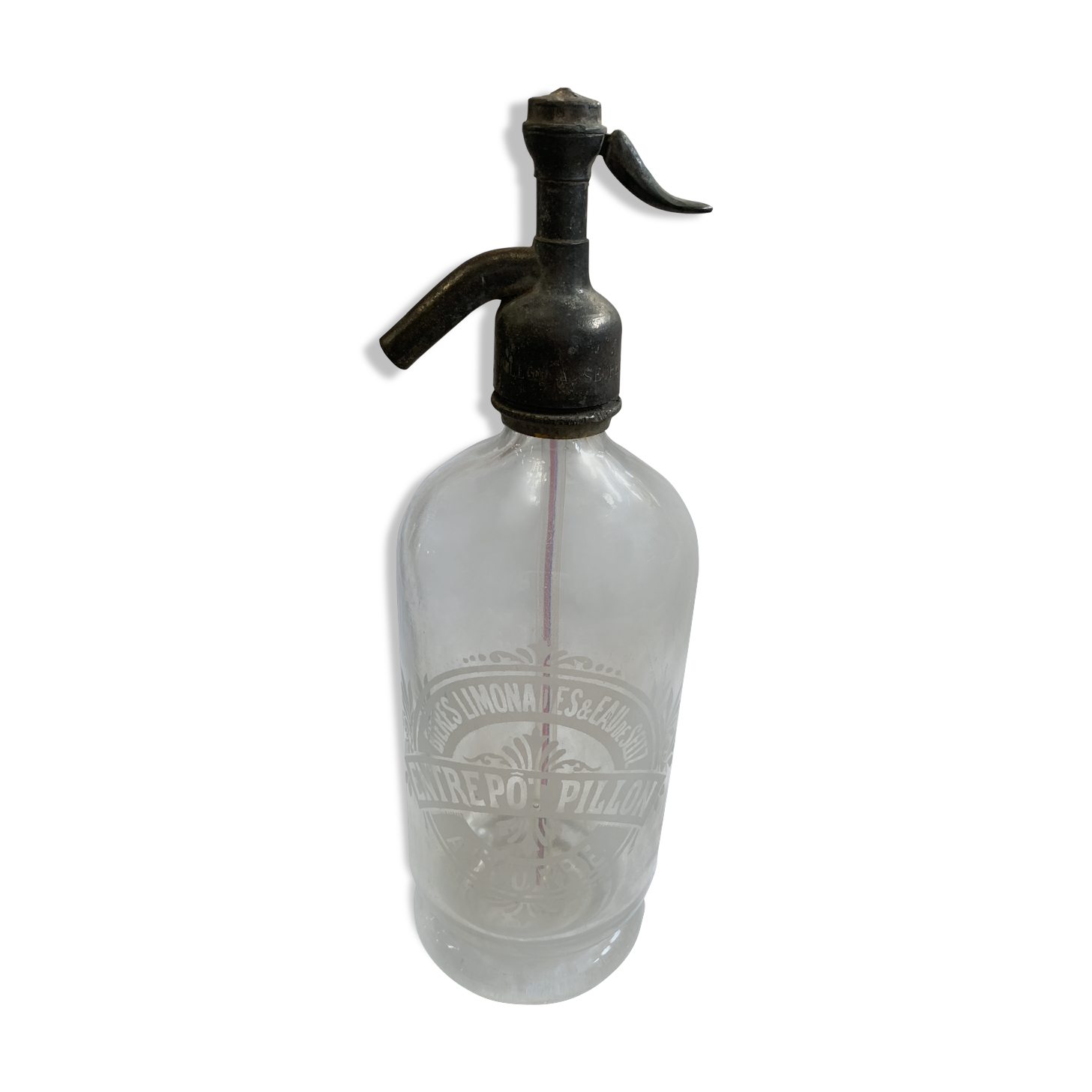 Transparent siphon