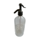 Siphon transparent tube bleu et rouge